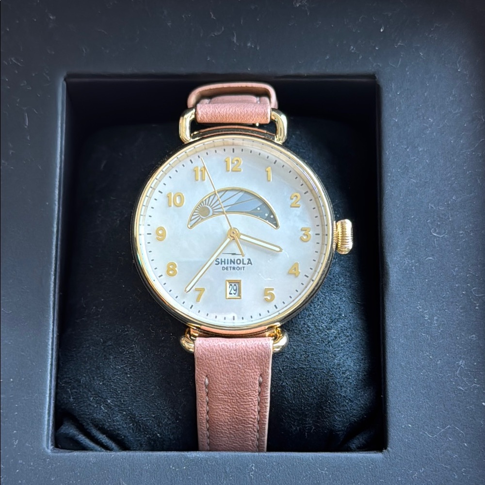 Shinola Day Night watch Canfield
